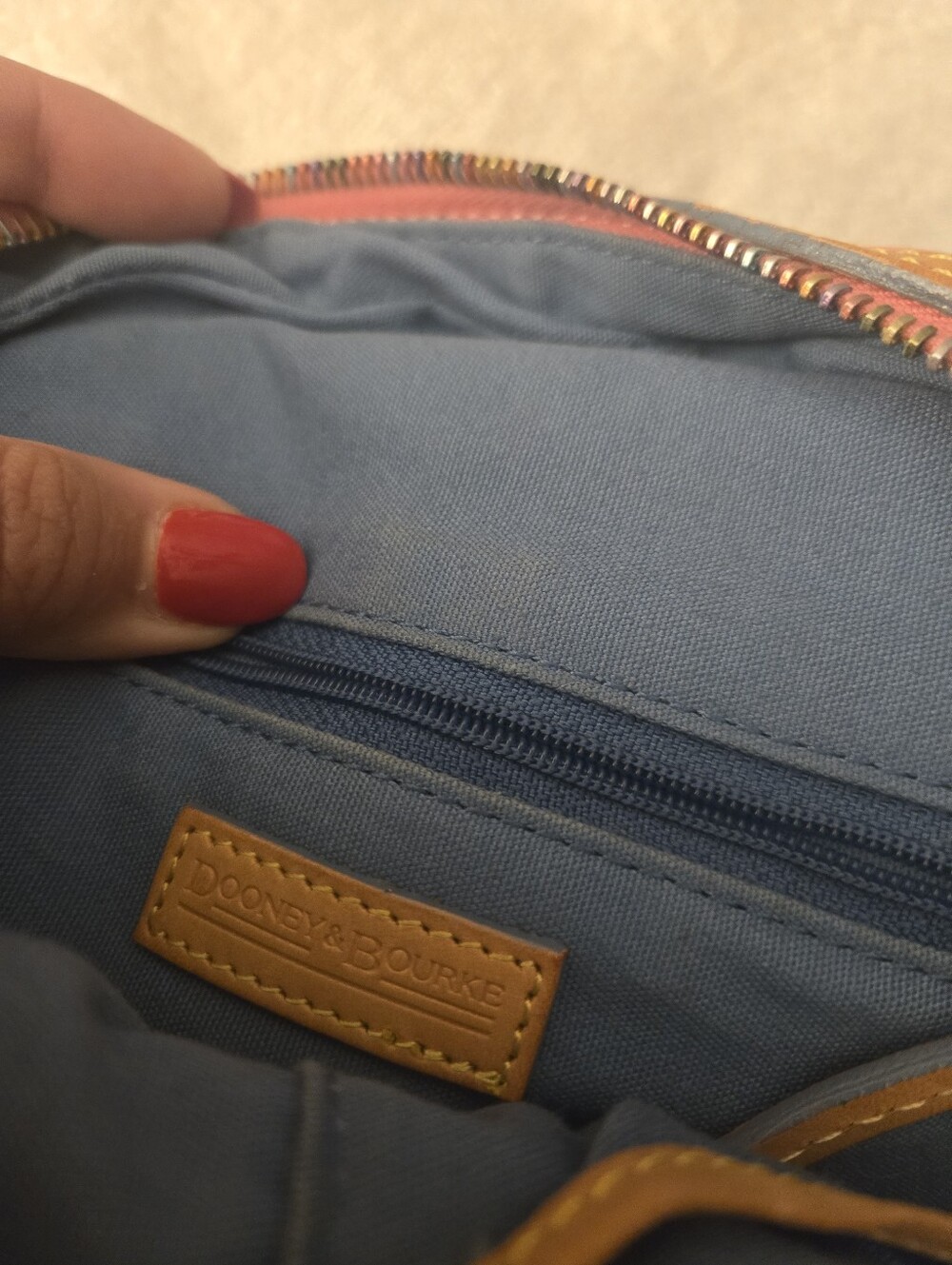 Dooney & Bourke Top Handle Bag - Picture 3 of 4